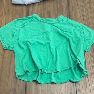 Altar'd State Green Crop Top